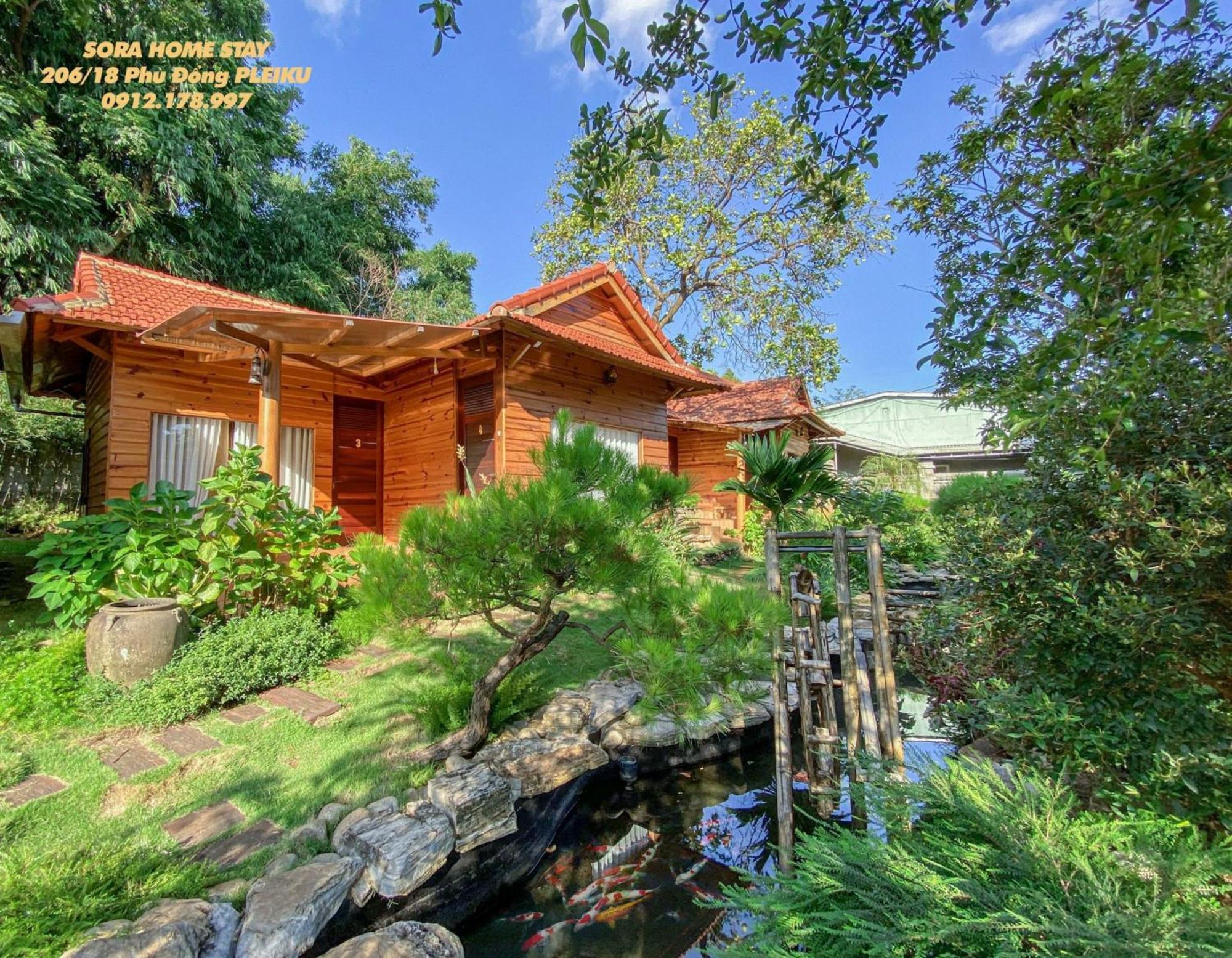 Sora Homestay Pleiku Exterior foto